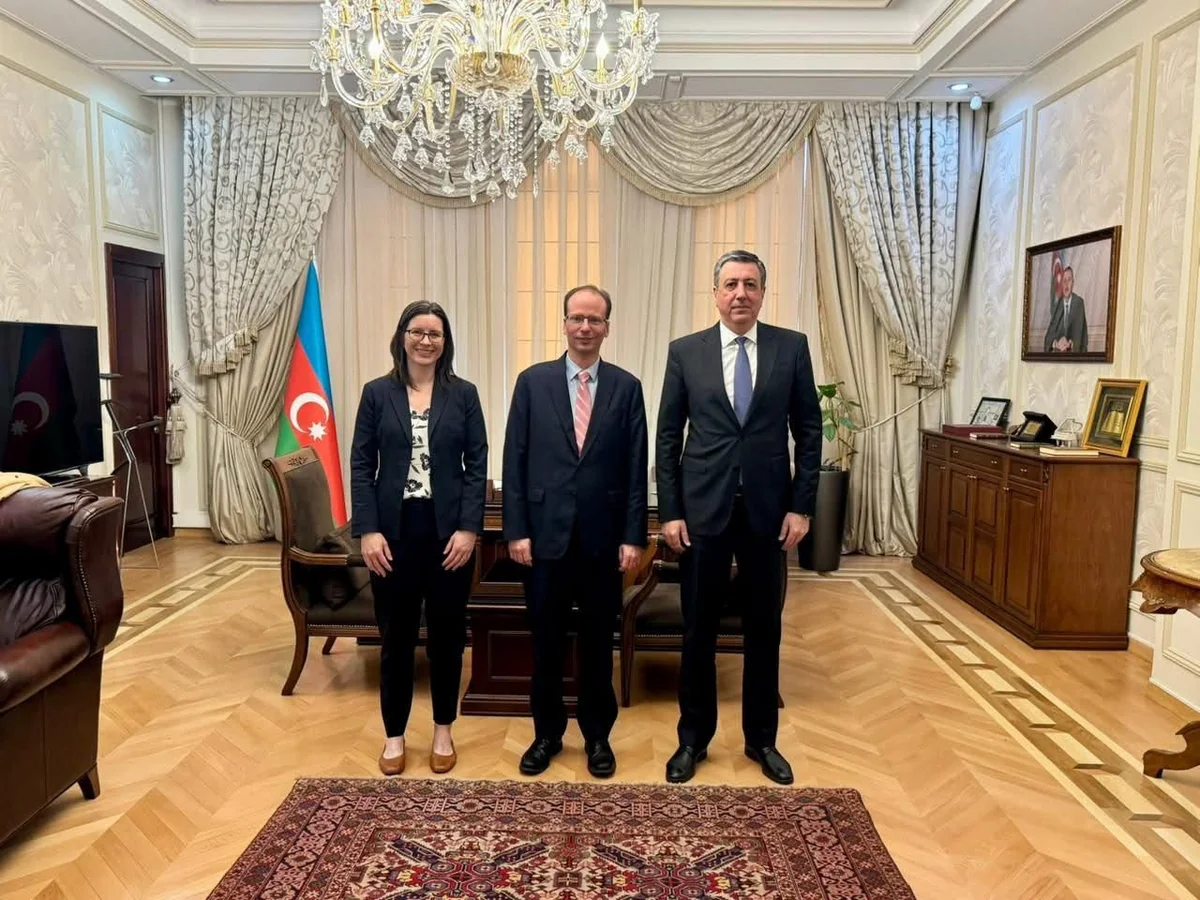 Azərbaycan səfiri ABŞ-nin Gürcüstandakı diplomatları ilə regional əməkdaşlığı müzakirə edib