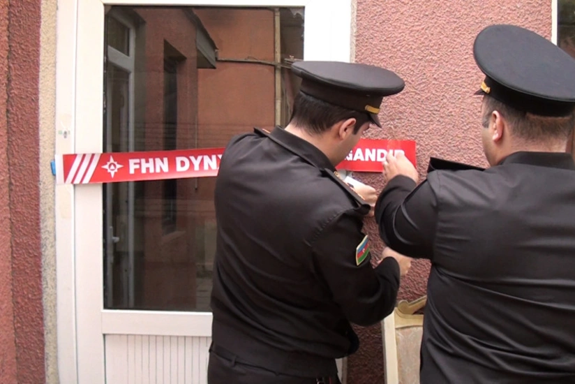 Yanğın təhlükəli şadlıq evinin fəaliyyəti dayandırılıb