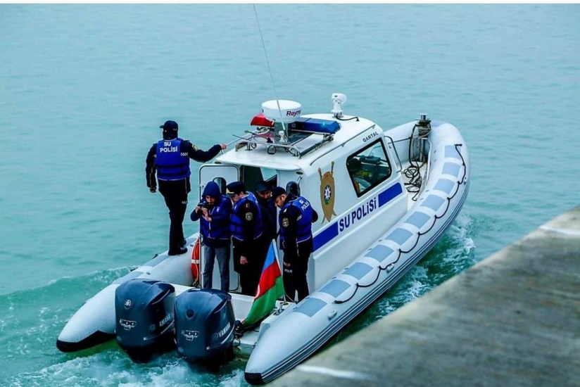 Mingəçevir su anbarında qanunsuz balıq ovlayan şəxs saxlanılıb