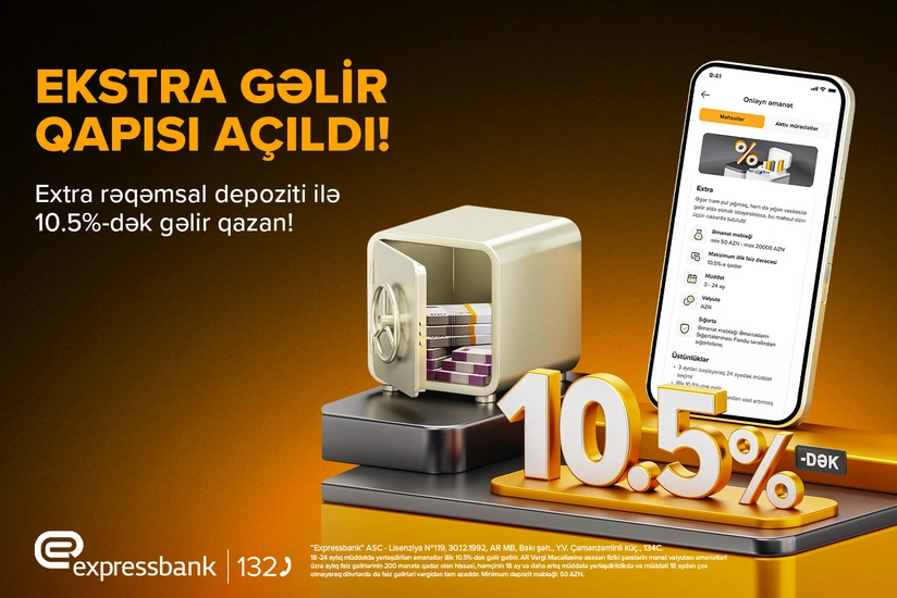 Pulunuzu EXTRA artıracaq rəqəmsal xidmət – Expressbank