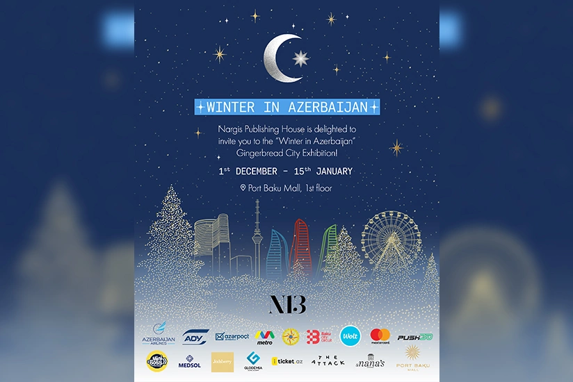 Winter in Azerbaijan – Gingerbread City Exhibition by NARGIS Magazine