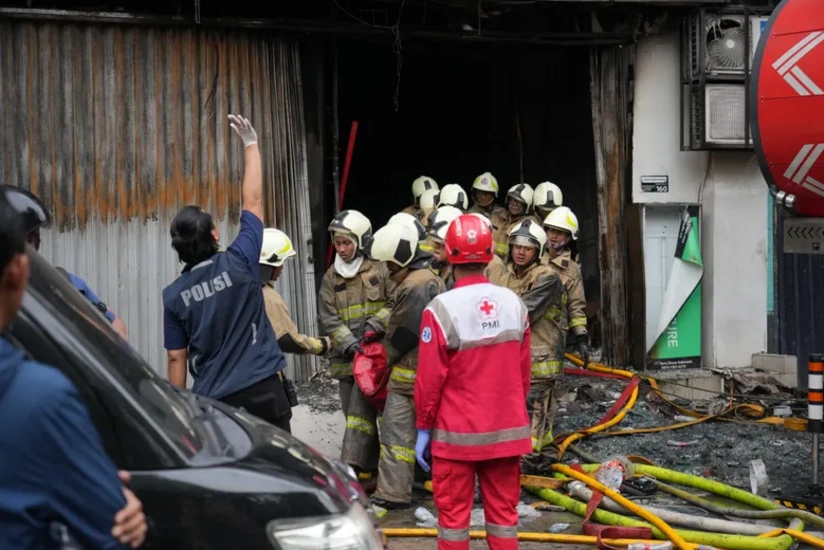Fire at building in Indonesia's capital kills 20