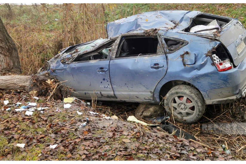 В Зардабе перевернулся автомобиль, погибли два человека - ОБНОВЛЕНО