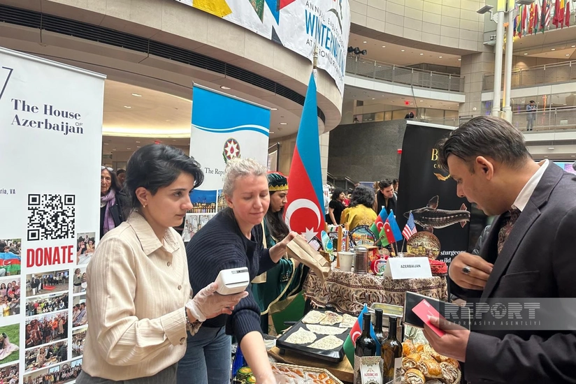 Azərbaycan mədəniyyəti Vaşinqtonda beynəlxalq sərgidə maraqla qarşılanıb