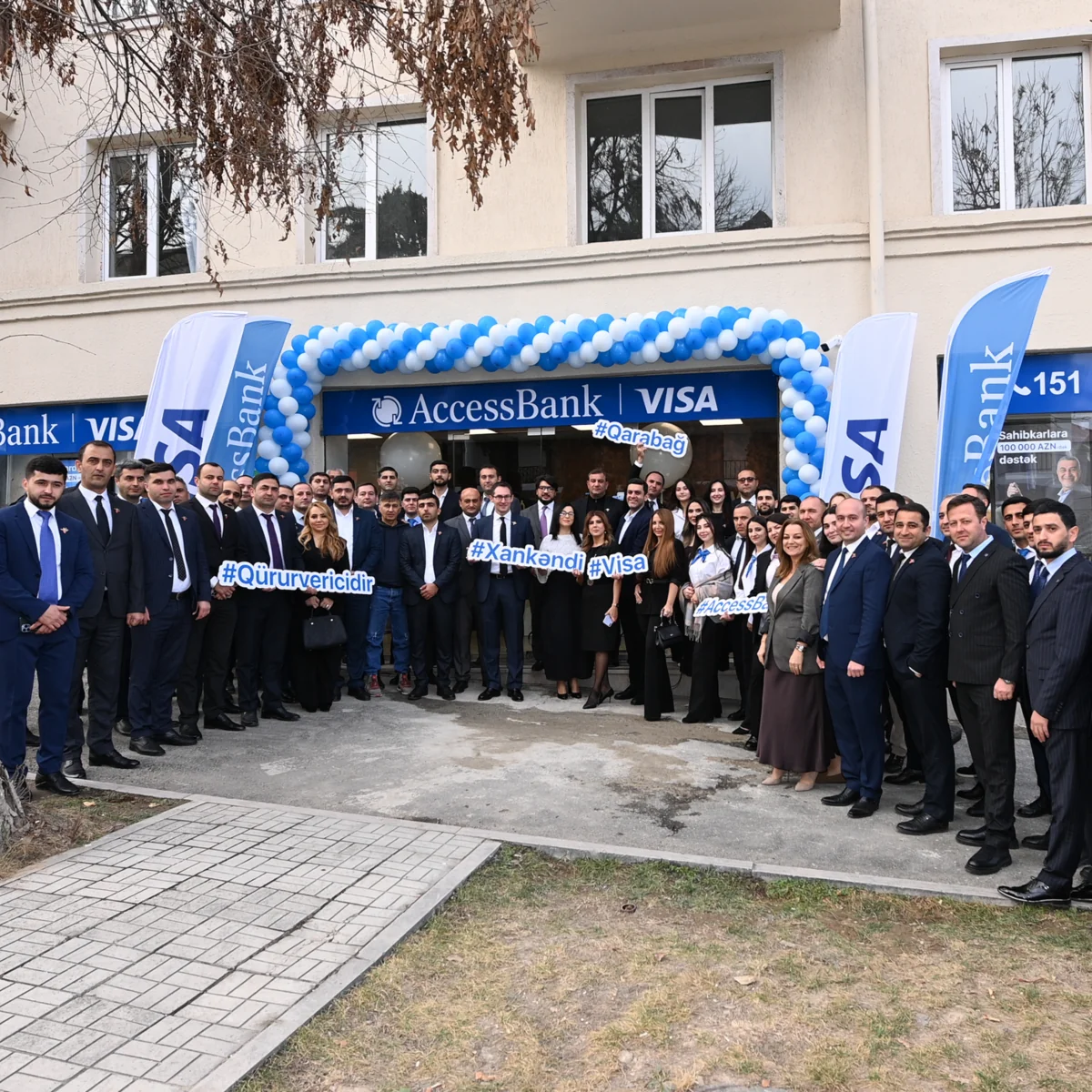 AccessBank VİSA ilə növbəti kobrend filialını Xankəndidə açdı!