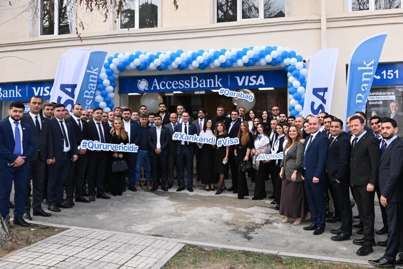AccessBank VİSA ilə növbəti kobrend filialını Xankəndidə açdı!
