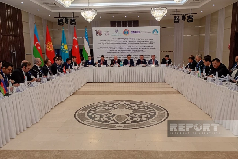 Astanada Türk Ədliyyə Təlim Şəbəkəsinin forumu keçirilib