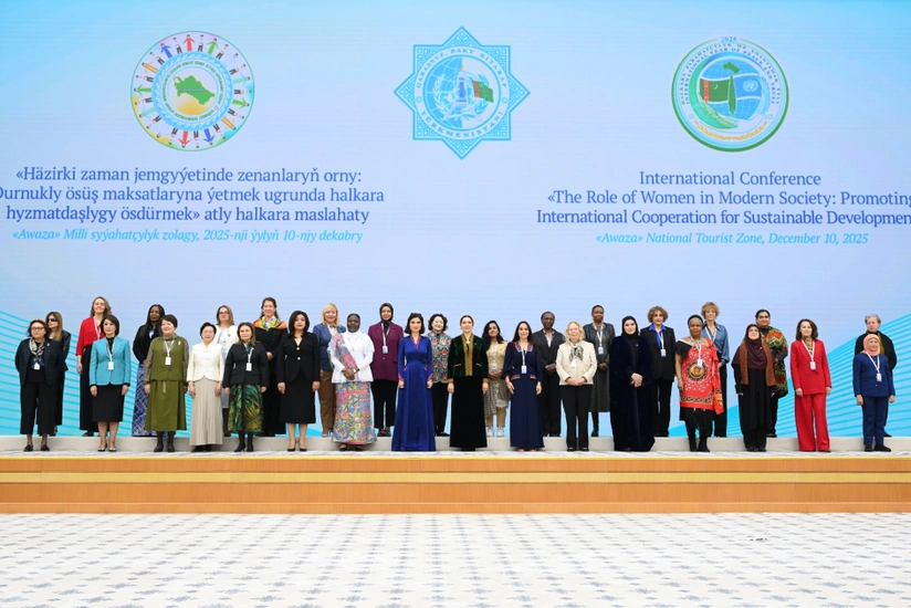 Leyla Aliyeva participates in international conference in Turkmenistan