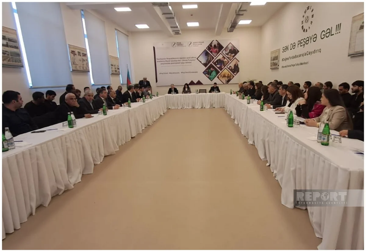 Bərdədə bir qrup keçmiş məcburi köçkün peşə hazırlığına cəlb edilib