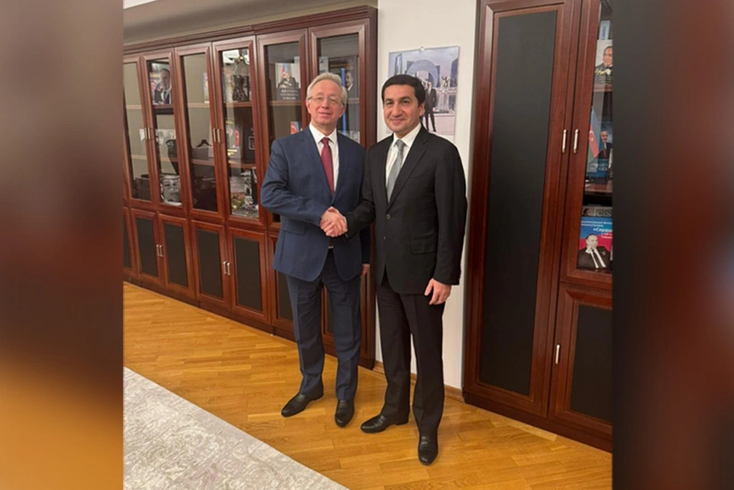Azerbaijan presidential aide meets Russian deputy foreign minister in Baku