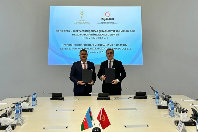 Memorandum signed to establish Kyrgyzstan-Azerbaijan Business Council
