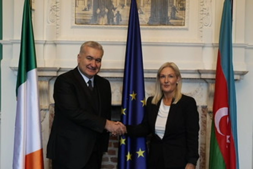 İrlandiya parlamentinin spikeri ilə Azərbaycanın sülh gündəmi müzakirə olunub