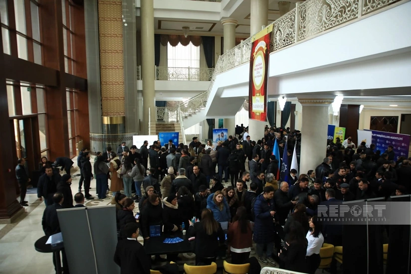 Gəncədə əmək yarmarkası keçirilib