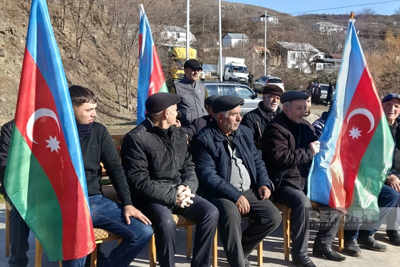 Очередная группа переселенцев прибыла в село Шушакенд, жителям вручены ключи