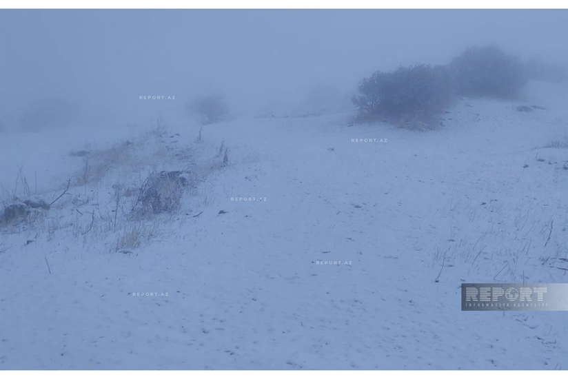 Ordubadın yüksək dağlıq ərazilərində qarın hündürlüyü 20 sm-ə çatıb