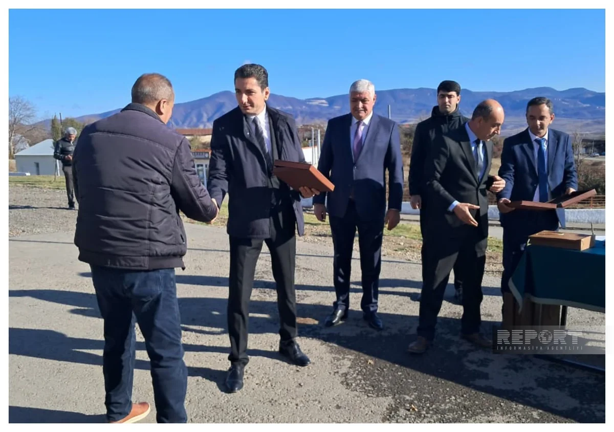 Növbəti köç karvanı Ballıca və Badara kəndlərinə çatıb, açarlar təqdim edilib - YENİLƏNİB