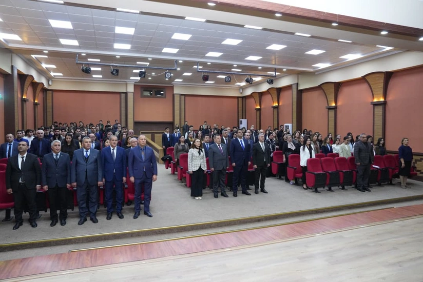 Naxçıvan Dövlət Universitetində Ümummilli Lider Heydər Əliyevin anım gününə həsr olunmuş tədbir keçirilib