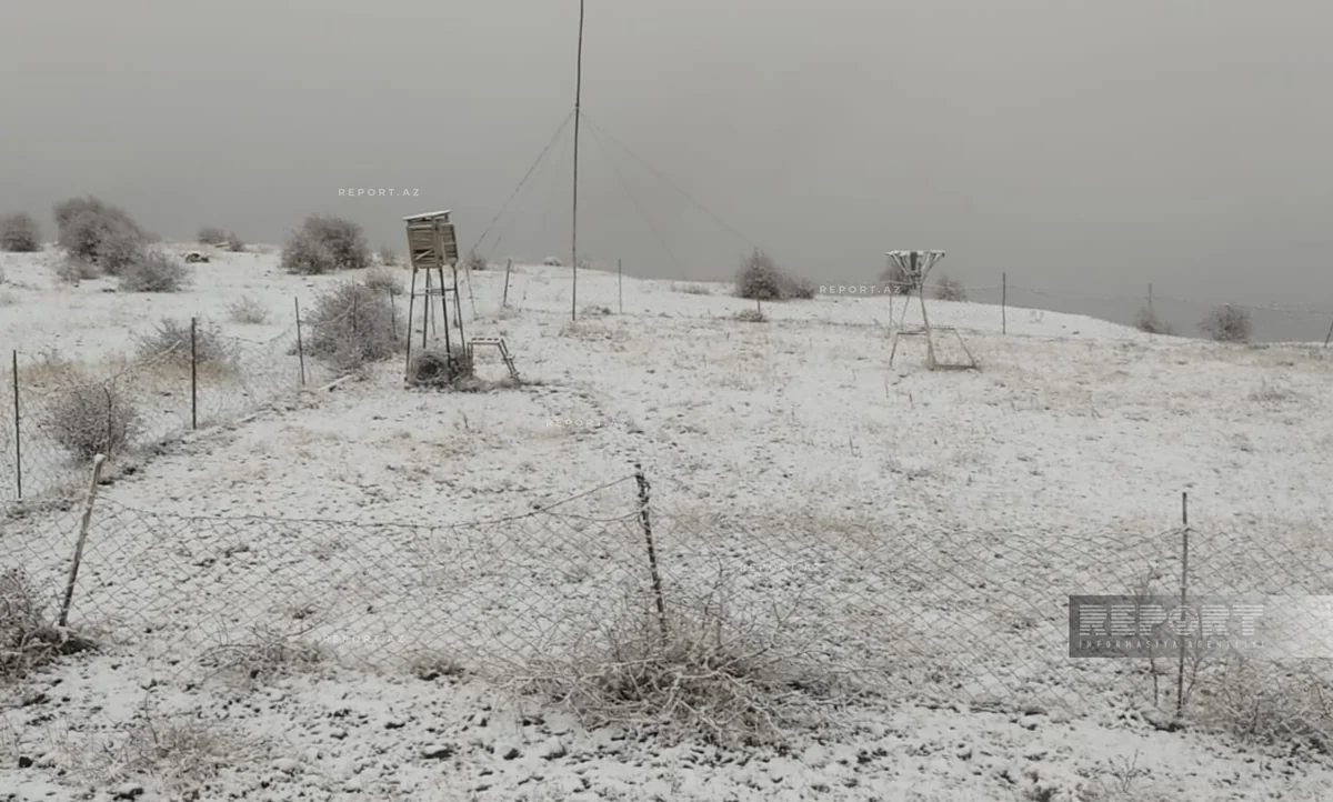 Ordubadın yüksək dağlıq ərazilərində qarın hündürlüyü 25 sm-ə çatıb