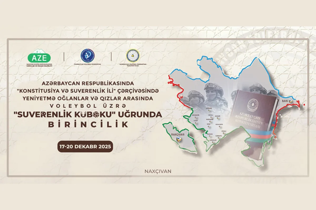 Naxçıvanda voleybol üzrə Suverenlik kuboku keçiriləcək