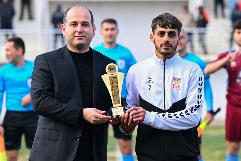 Azərbaycan II Liqasında noyabr ayının ən yaxşı qolunun müəllifi mükafatlandırılıb