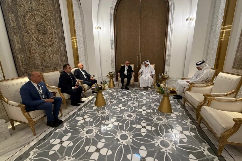 Kamran Əliyev Dohada korrupsiyaya qarşı mübarizədə mükəmməllik mükafatının təqdimatında iştirak edib