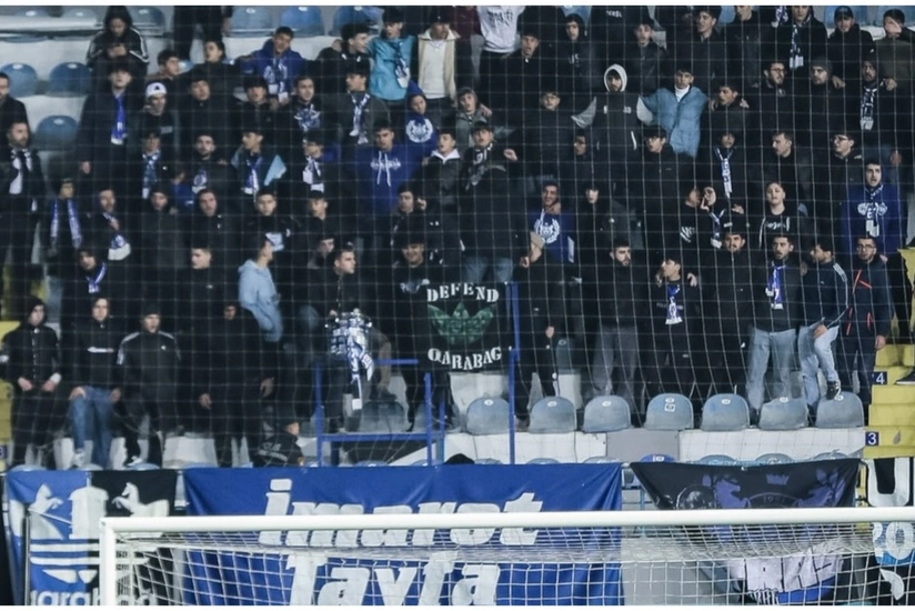 Qarabağ azarkeşlərinə görə cərimələnib