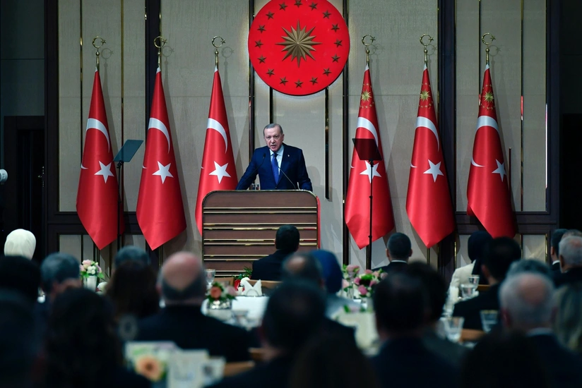 Ərdoğan 16-cı Səfirlər Konfransı çərçivəsində xarici diplomatları qəbul edib