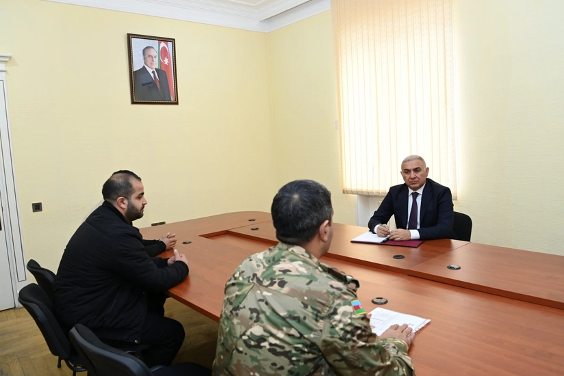 Vüqar Əhmədov Qobustanda vətəndaşlarla görüşüb