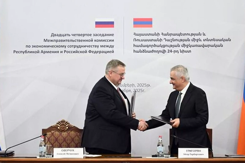 Ermənistan və Rusiya arasında bir sıra ikitərəfli sənədlər imzalanıb