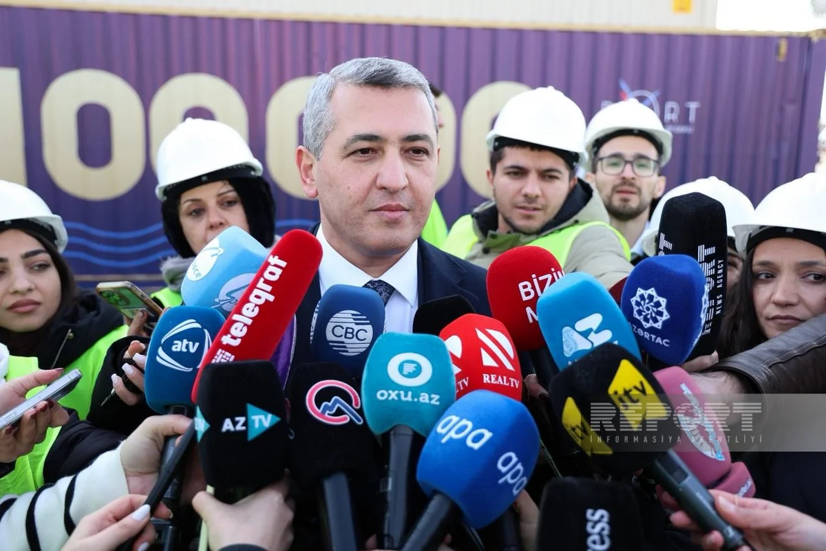 Gələn il Bakı Limanında 110 min TEU-dan çox yük aşırılacağı planlaşdırılır