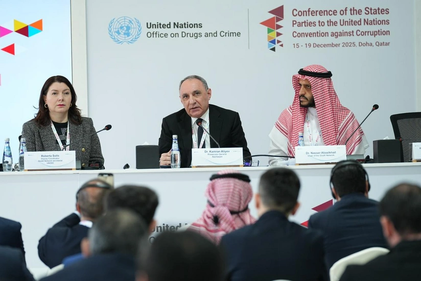 Kamran Əliyev Qətərdə beynəlxalq tədbirdə iştirak edir