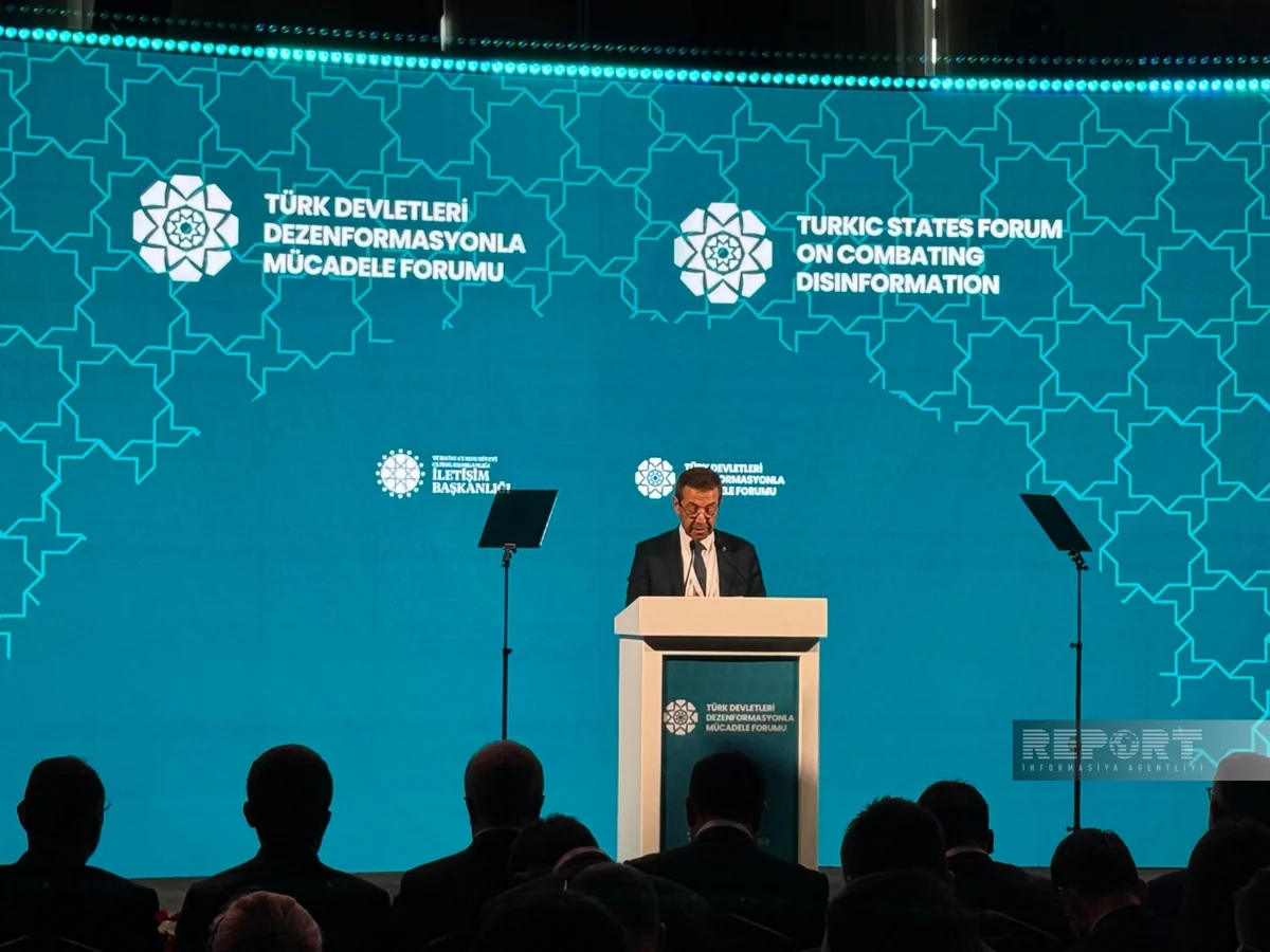 Tahsin Ertuğruloğlu: Türk dünyasının dezinformasiya ilə mübarizəsi kimliyin qorunmasına yönəlmiş mücadilədir
