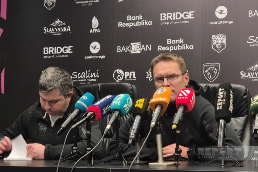 Sabahın baş məşqçisi: Qarabağla oyundan sonra futbolçulara dedim ki, turnir cədvəlinə baxmasınlar