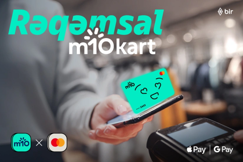 m10 və Mastercard yeni rəqəmsal kartı təqdim edir
