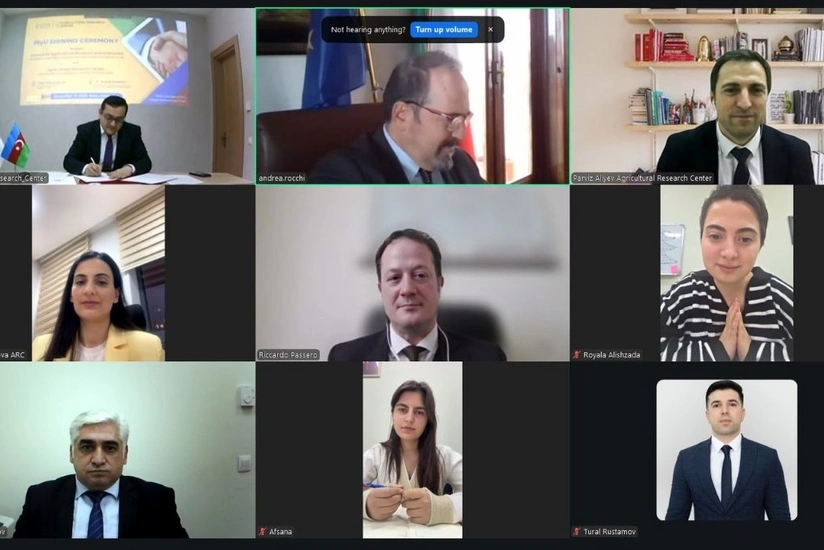 Азербайджан и Италия подписали меморандум в области сельского хозяйства