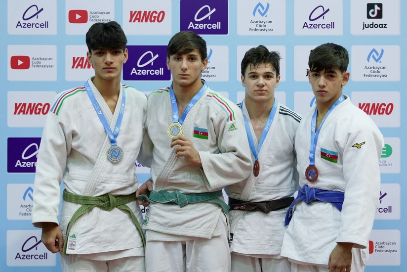 Cüdo üzrə yeniyetmələr arasında Azərbaycan birinciliyinin növbəti qalibləri müəyyənləşib