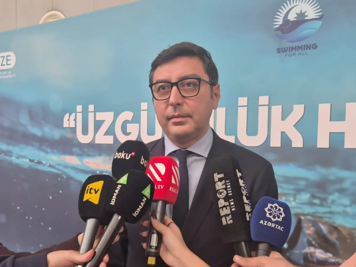 Nazir: Üzgüçülük hamı üçün layihəsinin keçirilməsində məqsəd idmanın kütləviliyinə nail olmaqdır