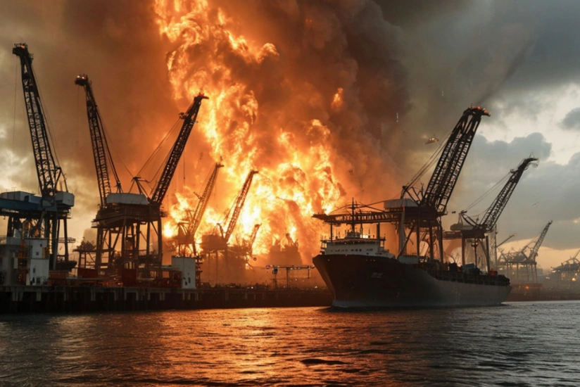РФ нанесли удар по порту Южный в Одессе