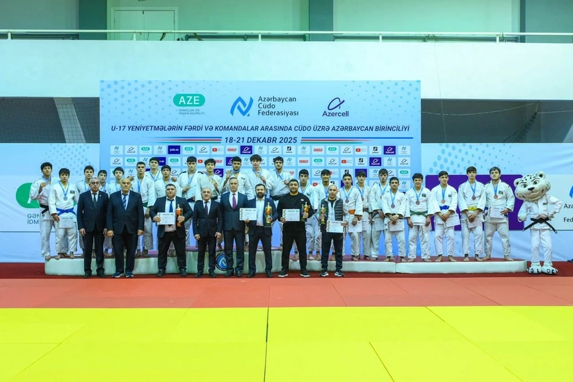 17 yaşadək cüdoçular arasında Azərbaycan birinciliyi başa çatıb