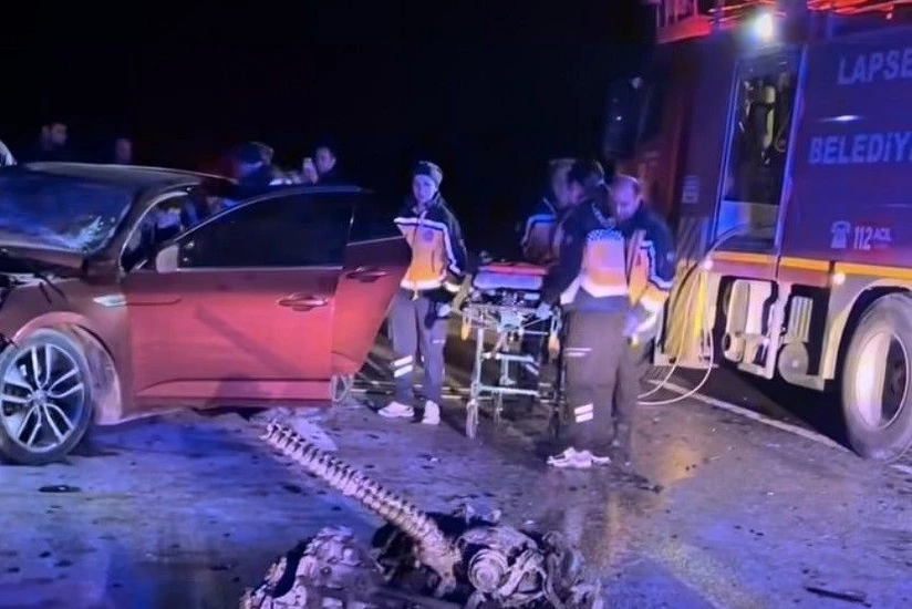 Türkiyədə ağır yol qəzası baş verib, ölənlər var