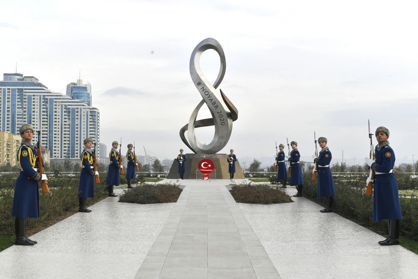 Джевдет Йылмаз побывал в Парке Победы в Баку