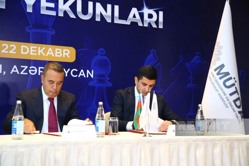 Azərbaycan Şahmat Federasiyası və MÜTDA arasında memorandum imzalanıb