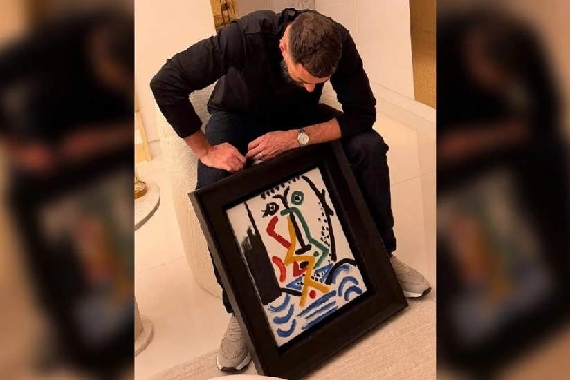 Kərim Benzema məşhur rəssamın əsərini alıb