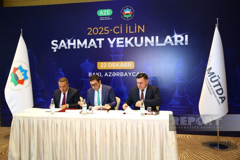 Şahmat Federasiyası, Gənclər və İdman Nazirliyi, Respublika Şahmat Mərkəzi arasında müqavilə imzalanıb