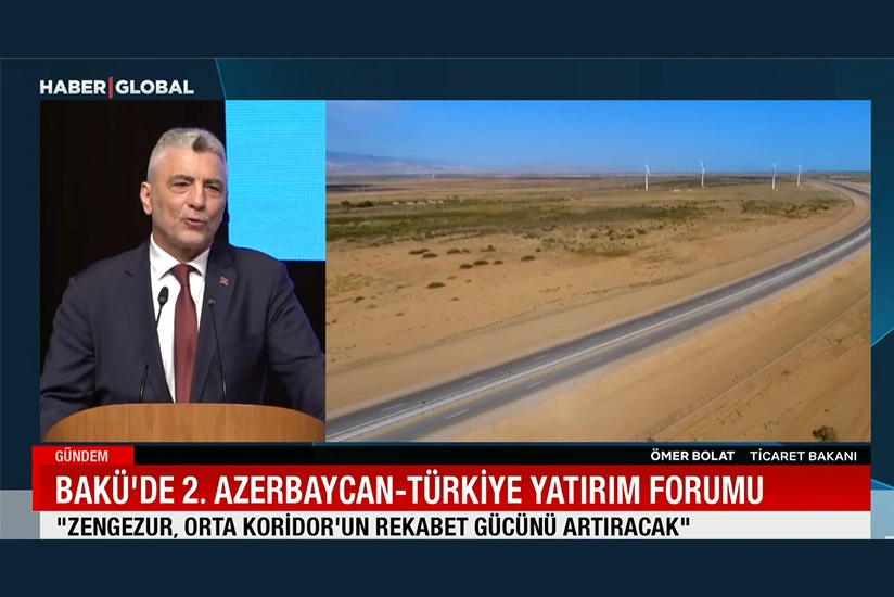 Haber Global II Türkiyə–Azərbaycan İnvestisiya Forumu ilə bağlı videomaterial hazırlayıb