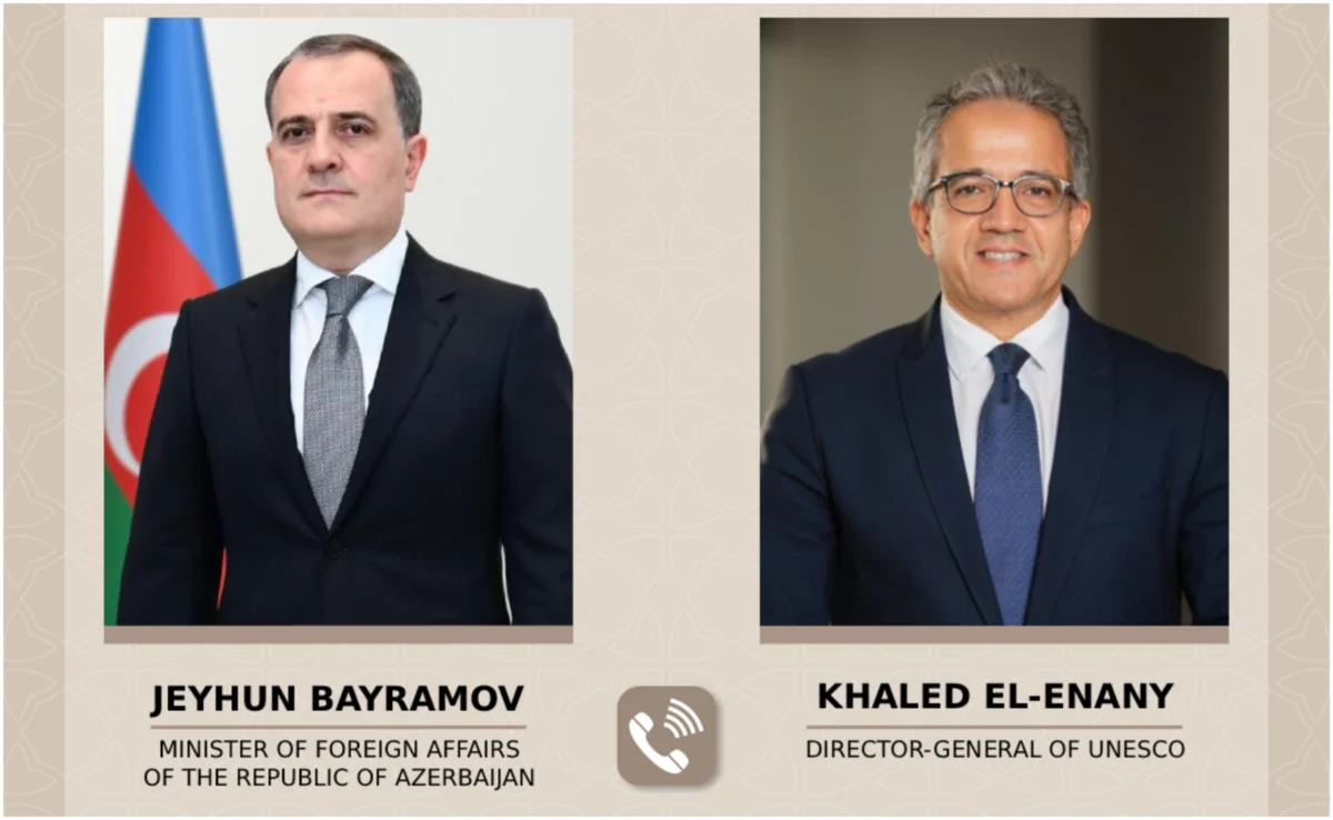 Ceyhun Bayramov UNESCO-nun yeni Baş katibi ilə əməkdaşlıq perspektivlərini müzakirə edib