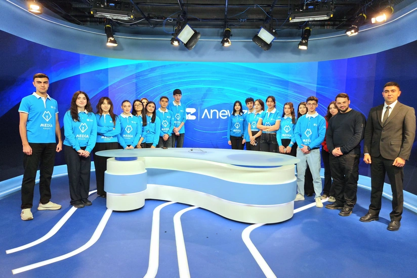MEDİA könüllüləri AnewZ beynəlxalq televiziya kanalı ilə tanış olublar