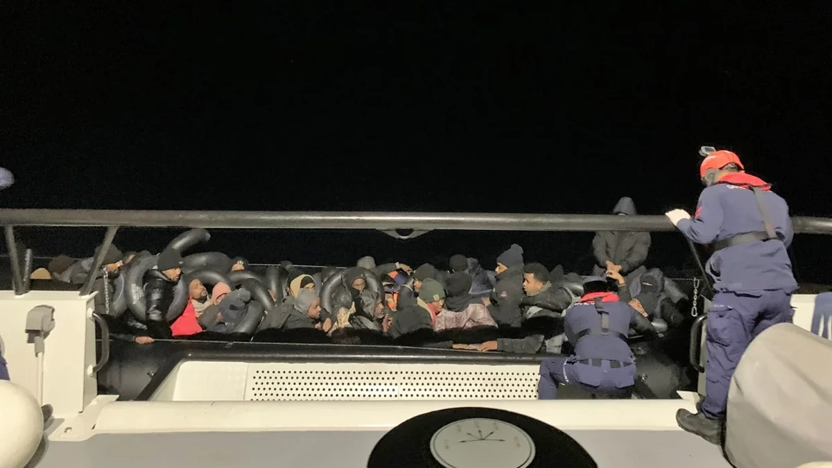 Türkiyə sahillərində 62 qanunsuz miqrant saxlanılıb