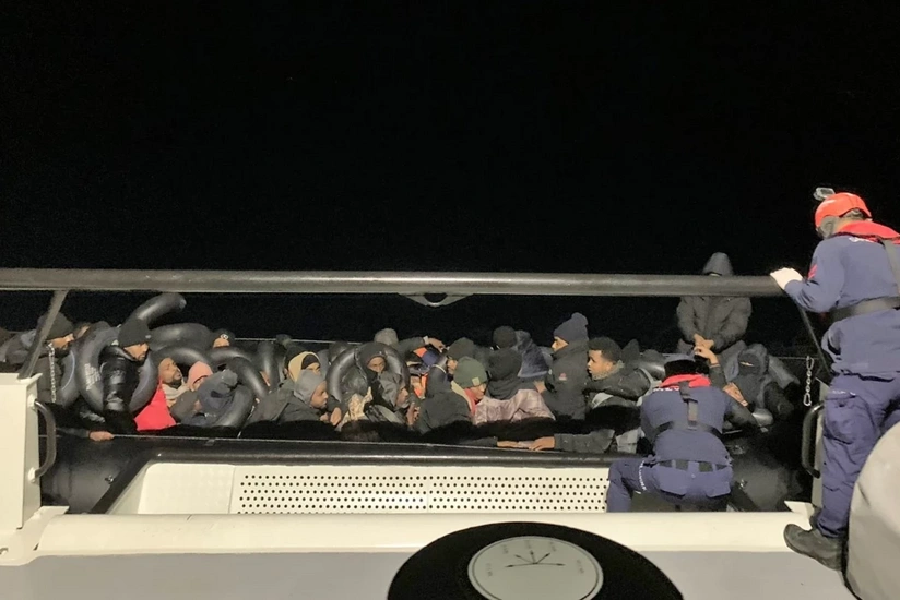 Türkiyə sahillərində 62 qanunsuz miqrant saxlanılıb