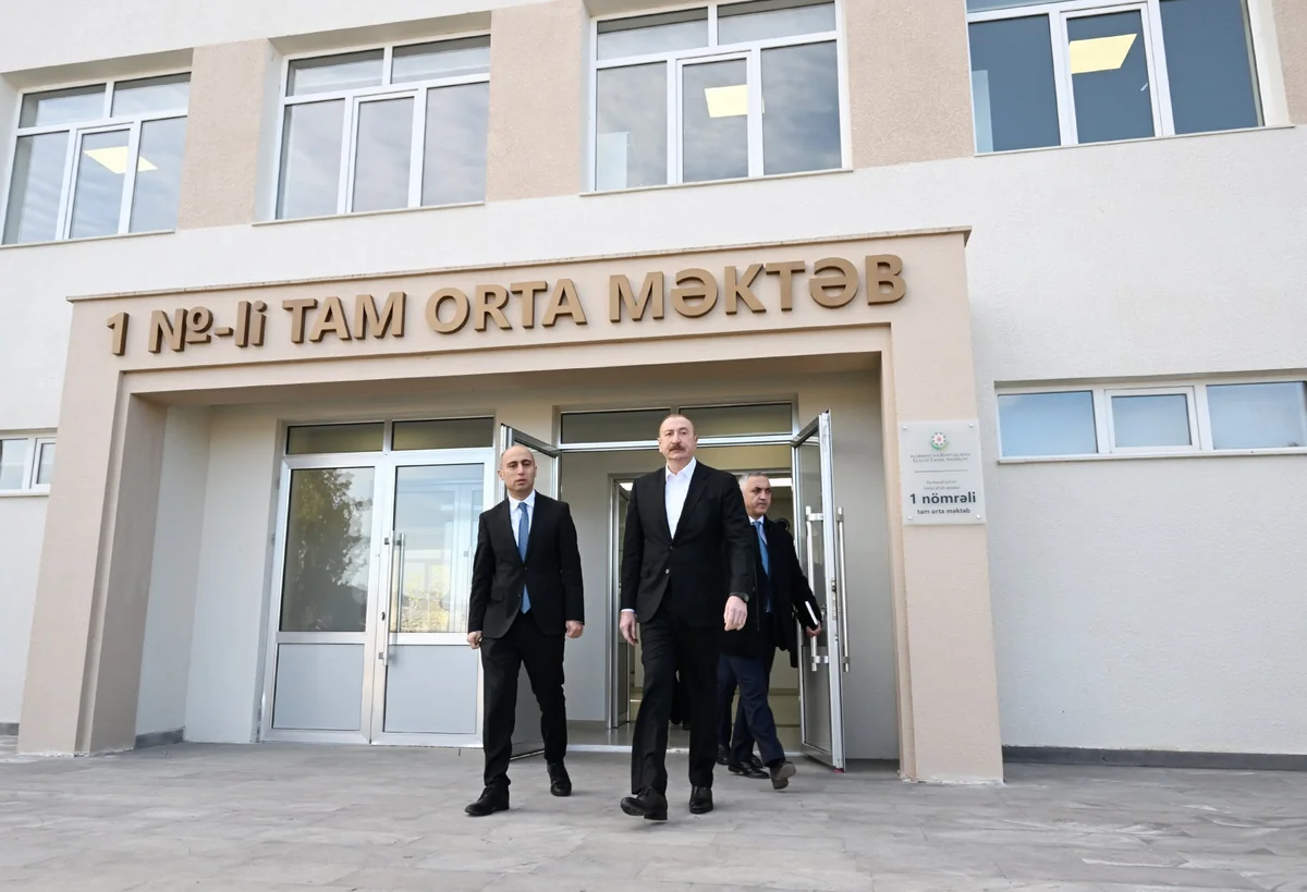 Secondary School No. 1 in Karkijahan settlement opens after major renovation